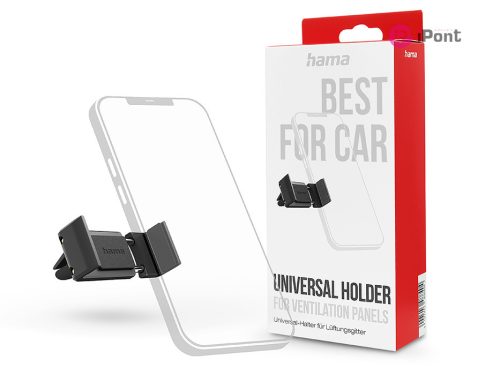 HAMA univerzális szellőzőrácsba illeszthető autós tartó - HAMA Flipper 2.0      Universal Holder - fekete