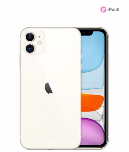 Apple iPhone 11 64GB, fehér