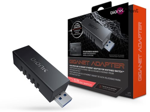 Bionik BNK-9018 Nintendo Switch USB 3.0 Giganet Adapter