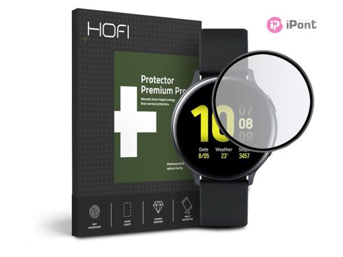 HOFI Hybrid Glass üveg képernyővédő fólia - Samsung Galaxy Watch Active 2 (40 mm) - black