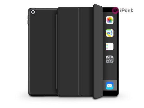 Apple iPad 10.2 (2019/2020/2021) tablet tok (Smart Case) on/off funkcióval -    Tech-Protect - black (ECO csomagolás)