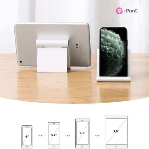 Tech-Protect Z1 asztali állvány telefon vagy tablet készülékhez - fehér