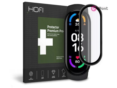 HOFI Hybrid Glass üveg képernyővédő fólia - Xiaomi Mi Smart Band 6 - black