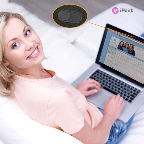 HOFI Slim Pro+ webkamera takaró/borító mobiltelefon, tablet, laptop - 3 db/cs - fekete