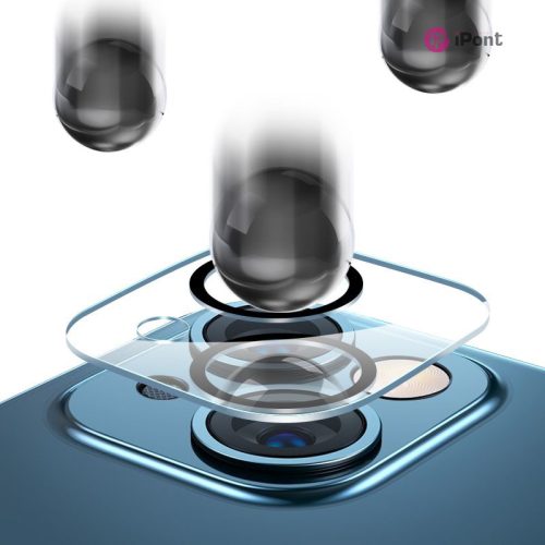 HOFI Cam Pro+ hátsó kameralencse védőüveg - Apple iPhone 13/13 Mini - átlátszó