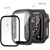 Apple Watch 7/Series 8 (45 mm) védőtok beépített edzett üveggel - DEFENSE 360 - fekete (ECO csomagolás)