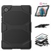 Samsung X200/X205 Galaxy Tab A8 10.5 ütésálló tablet tok 360 fokos védelemmel,  kijelzővédő üveggel - Tech-Protect Survive - fekete (ECO csomagolás)
