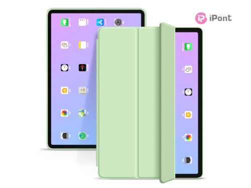 Apple iPad Air 4 (2020)/iPad Air 5 (2022) 10.9 tablet tok (Smart Case) on/off   funkcióval - Tech-Protect - cactus green (ECO csomagolás)