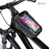 Univerzális kerékpárra szerelhető, por- és cseppálló telefontartó táska -       Tech-Protect XT2 Bike Mount - fekete