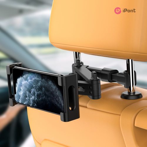 Tech-Protect Headrest Car Mount telefon/tablet autós tartó fejtámlára - fekete