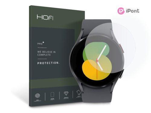 HOFI Glass Pro+ üveg képernyővédő fólia - Samsung Galaxy Watch 4/5 (44 mm) -    átlátszó