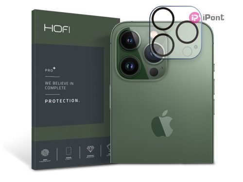 HOFI Cam Pro+ hátsó kameralencse védő edzett üveg - Apple iPhone 14 Pro/14 Pro  Max - átlátszó