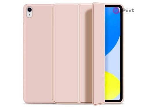 Apple iPad 10.9 (2022) tablet tok (Smart Case) on/off funkcióval - Tech-Protect - pink (ECO csomagolás)