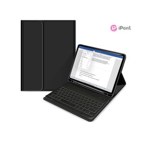   Tech-Protect tablet tok (Smart Case) - Apple iPad 10.9 (2022)/iPad 11 (2025), bill. - fekete - ECO