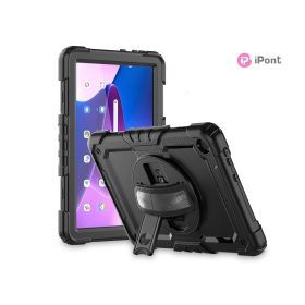   Tech-Protect Solid ütésálló tok - Lenovo TB-328 Tab M10 10.1 (3 Gen) kijelzővédővel - fekete - OEM