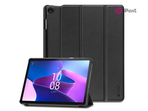Lenovo Tab M10 10.1 (3rd Gen.) TB-328 tablet tok (Smart Case) on/off funkcióval - Tech-Protect - black (ECO csomagolás)