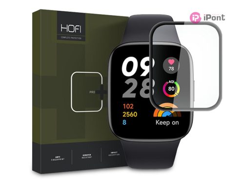 HOFI Hybrid Pro+ Glass üveg képernyővédő fólia - Xiaomi Redmi Watch 3 - black