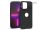 Haffner Carbon szilikon tok - Apple iPhone 13 Pro - fekete