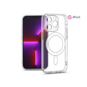   Haffner Clear Mag Cover kameravédős szilikon tok - Apple iPhone 13 Pro - átlátszó