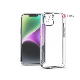   Haffner Clear Case szilikon tok - Apple iPhone 14 - átlátszó