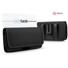   Haffner Oxford Model 4 övtáska - Apple iPhone 7/8 Plus/12/13 Pro Max/XXL méret - fekete