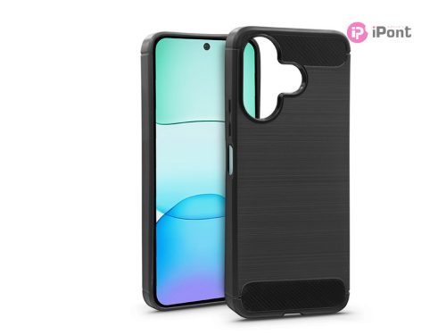 Haffner Carbon szilikon tok - Xiaomi Redmi 13 4G/Redmi 13 5G - fekete