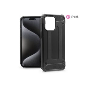   Haffner Armor ütésálló tok - Apple iPhone 15 Pro Max - fekete