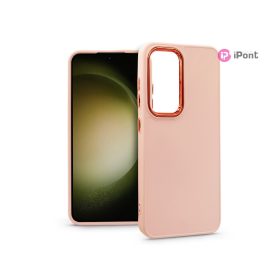   Haffner Frame szilikon tok - Samsung SM-S921 Galaxy S24 - pink