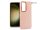 Samsung SM-S921 Galaxy S24 szilikon hátlap - Frame - rózsaszín