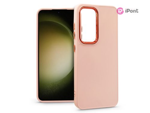Haffner Frame szilikon tok - Samsung SM-S921 Galaxy S24 - pink