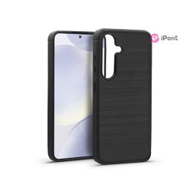   Haffner Carbon szilikon tok - Samsung SM-S926 Galaxy S24+ - fekete