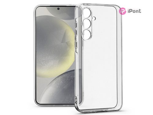 Haffner Clear Case kameravédős szilikon tok - Samsung SM-S921 Galaxy S24 - átlátszó