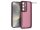 Samsung SM-S921 Galaxy S24 hátlap kameravédő peremmel, lencsevédő üveggel -     Variete - bíbor