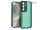 Samsung SM-S921 Galaxy S24 hátlap kameravédő peremmel, lencsevédő üveggel -     Variete - sötétzöld