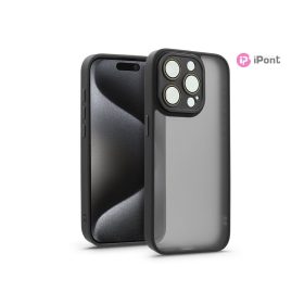   Haffner Variete tok kameravédő lencsevédő üveggel - Apple iPhone 15 Pro - fekete