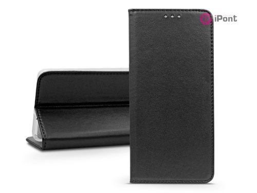 Smart Magneto Book Flip bőrtok - Samsung SM-A356 Galaxy A35 5G - fekete