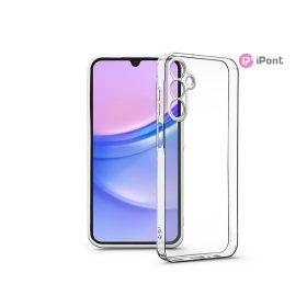   Haffner Clear Case Box kameravédős szilikon tok - Samsung A155 Galaxy A15 4G/A155G - átlátszó