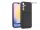 Samsung SM-A256 Galaxy A25 5G szilikon hátlap kártyatartóval - Card Case -      fekete