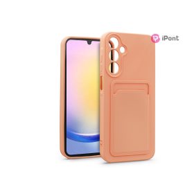   Haffner Card Case kártyatartós szilikon tok - Samsung SM-A256 Galaxy A25 5G - pink