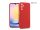 Haffner Soft szilikon tok - Samsung SM-A256 Galaxy A25 5G - piros