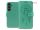 Mezzo Book Flip bőrtok - Samsung SM-S711 Galaxy S23 FE - zöld