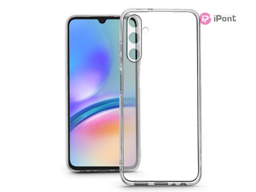 Haffner Clear Case Box kameravédős szilikon tok - Samsung SM-A057F Galaxy A05s - átlátszó
