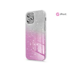   Haffner Shining szilikon tok - Samsung SM-A356 Galaxy A35 5G - ezüst/pink