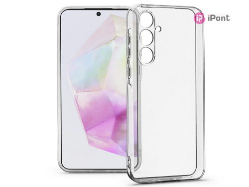 Haffner Clear Case szilikon tok - Samsung SM-A356 Galaxy A35 5G - átlátszó