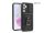 Samsung SM-A356 Galaxy A35 5G ütésálló hátlap gyűrűvel és kameravédővel - Slide Armor - fekete