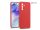 Haffner Soft szilikon tok - Samsung SM-A556 Galaxy A55 5G - piros