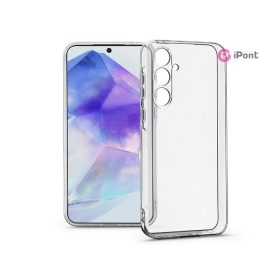   Haffner Clear Case kameravédős szilikon tok - Samsung SM-A556 Galaxy A55 5G - átlátszó
