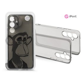   Haffner Gray Monkey szilikon tok - Samsung SM-A256 Galaxy A25 5G - átlátszó