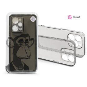   Haffner Gray Monkey szilikon tok - Xiaomi Redmi Note 12 Pro 5G/Poco X5 Pro 5G - átlátszó