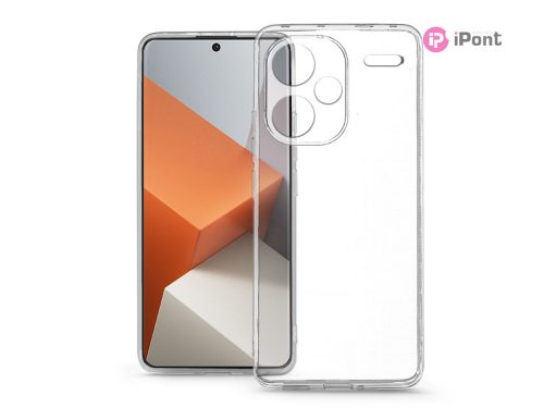 Xiaomi Redmi Note 13 Pro+ szilikon hátlap - Clear Case - átlátszó